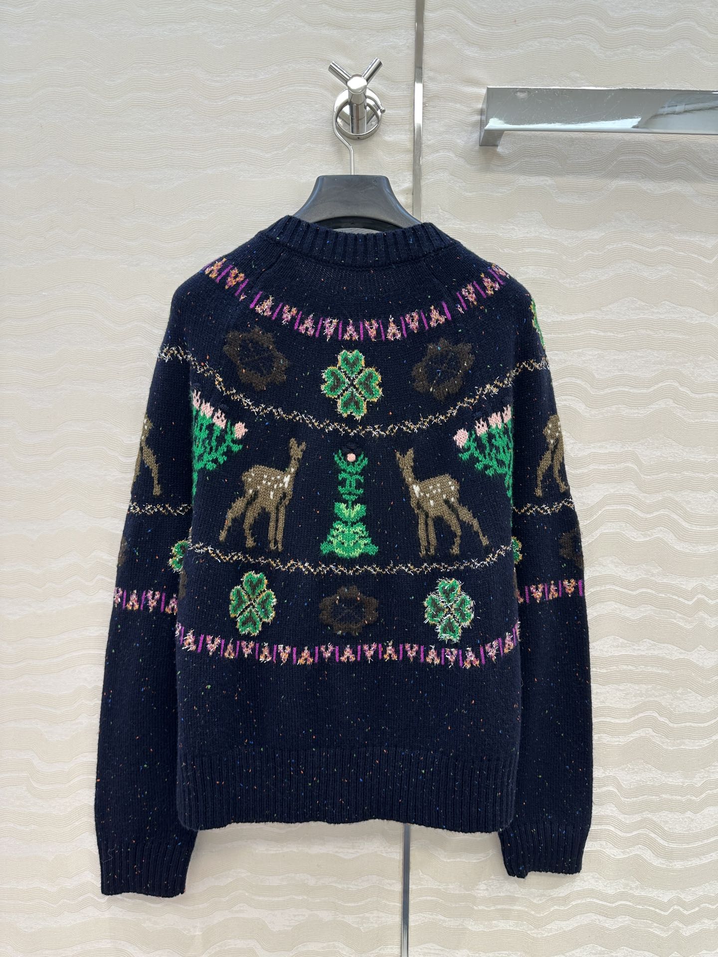 爆单推荐，原单品质，25N Coconeige滑雪系列开衫外套。非常有冬日氛围感圣诞🎄费尔岛勾花图案，经