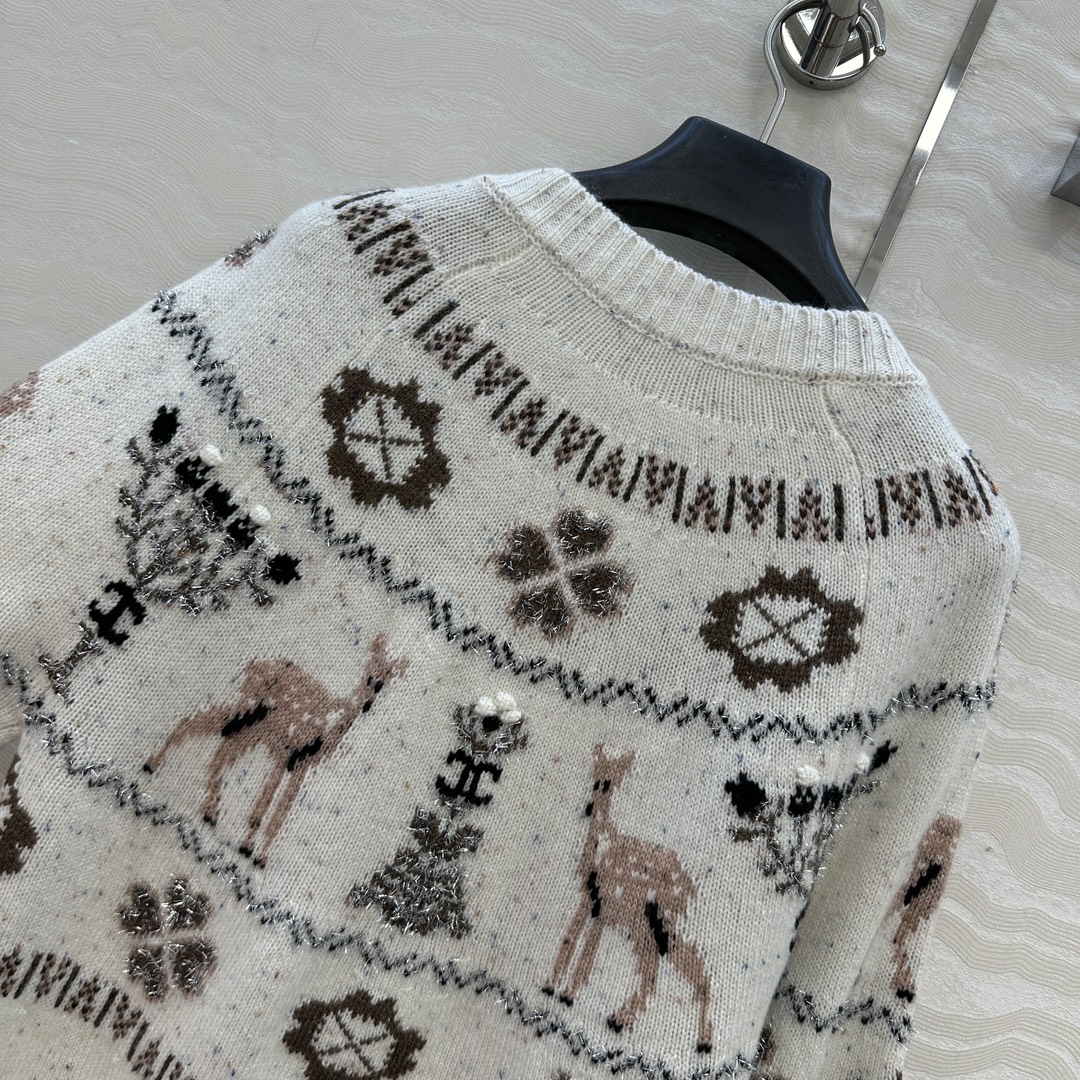 爆单推荐，原单品质，25N Coconeige滑雪系列开衫外套。非常有冬日氛围感圣诞🎄费尔岛勾花图案，经