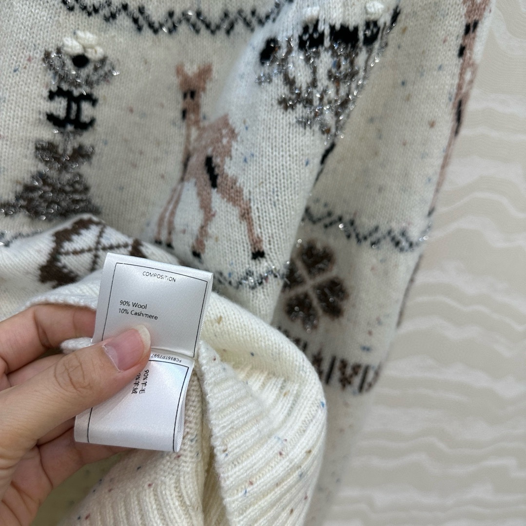 爆单推荐，原单品质，25N Coconeige滑雪系列开衫外套。非常有冬日氛围感圣诞🎄费尔岛勾花图案，经