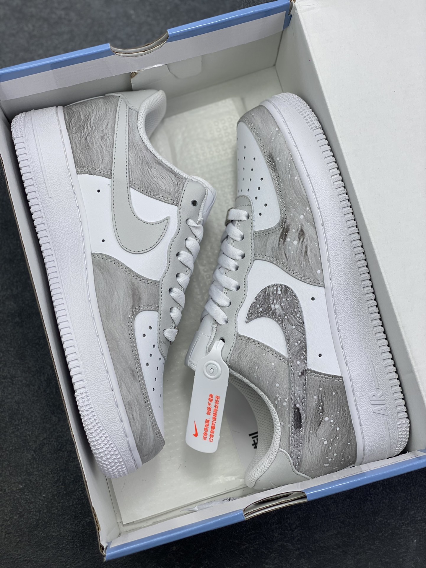图片[9]-Nike Air Force 1 Low’07 银河序 空军一号低帮休闲板鞋 定制皮料 原厂3D打印 定制鞋盒 原楦原纸板 纯正空军版型 内置全掌气垫 货号：ZH0316-131 尺码：36 36.5 37.5 38 38.5 39 40 40.5 41 42 42.5 43 44 44.5 45-选品中心