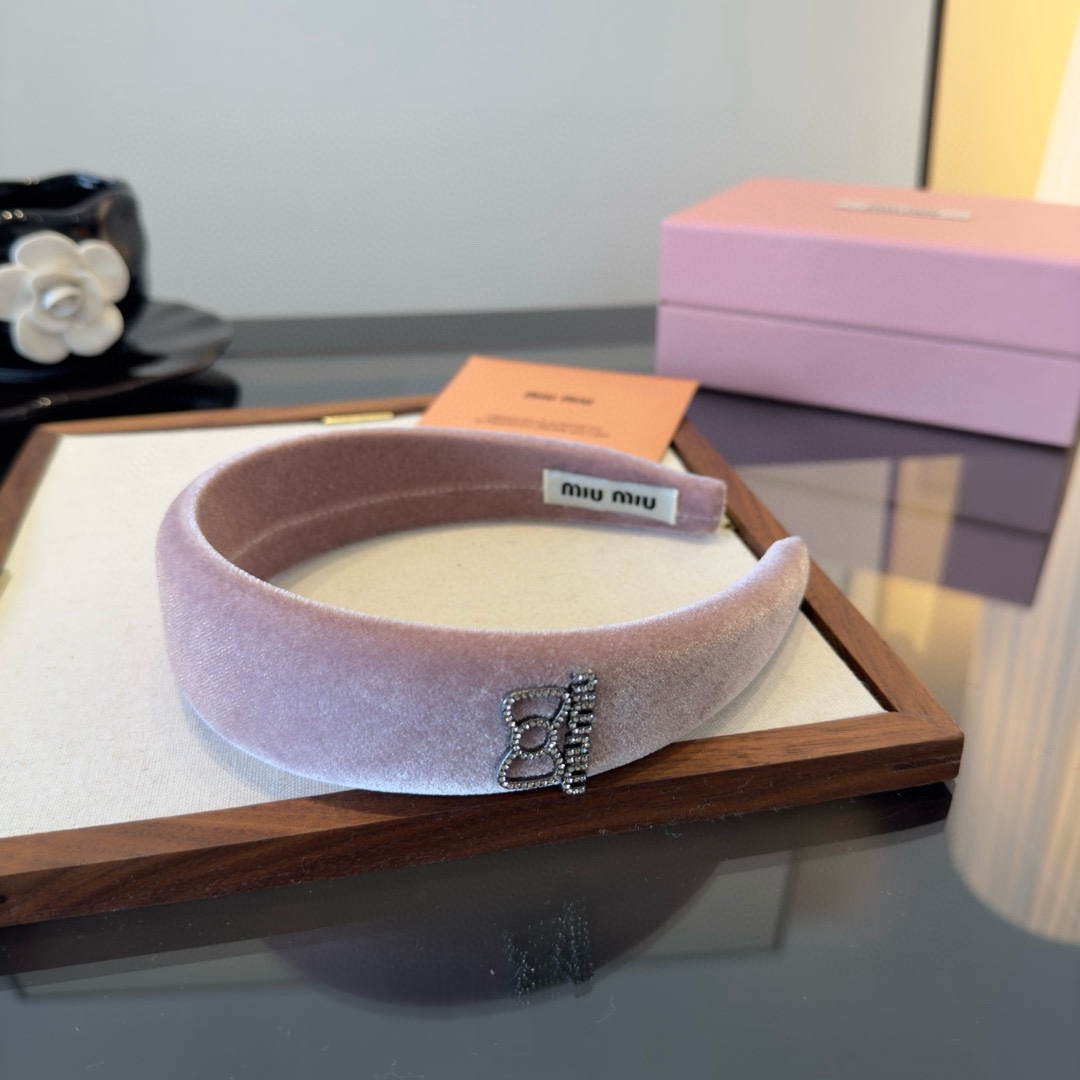NO:619166,Miu Miu Miu Miu new hairbands, hairpins, hairpins19860909缪缪缪缪新款发箍发夹,发夹,hairpins,accessory