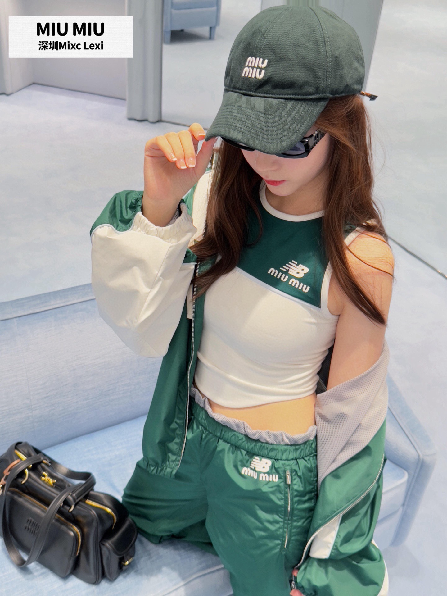 Miu Miu x New Balance Retro Track Pants - Navy Nylon, Designer Collaboration 7 i1762858822 4630 5