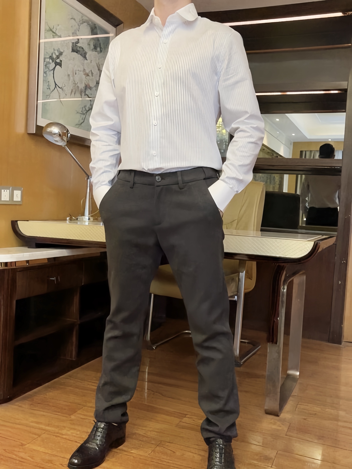 NO:598584,Ermenegildo Ermenegildo Zegna-2025 counter's latest popular casual trousers in gray are shipped and will be sold simultaneously in European and American counters!  Selected Italian imported fine cotton fabrics with straight slim design, the brand webbing on the back pocket shows your taste. You are definitely worth it. Size 29-38 (model 180/140 wears 32, comes with Hong Kong Lane Crawford gift box packaging),,zegna,alexander wang19860909杰尼亚-2025专柜最新爆款休闲西裤灰色出货 欧美专柜同步发售！精选意大利进口精棉面料搭配直筒修身设计,后袋的品牌织带彰显品味 您绝对值得拥有.码数29-38（模特180/140穿32,配香港连卡佛礼盒包装）,,zegna,alexander wang,Men's clothing