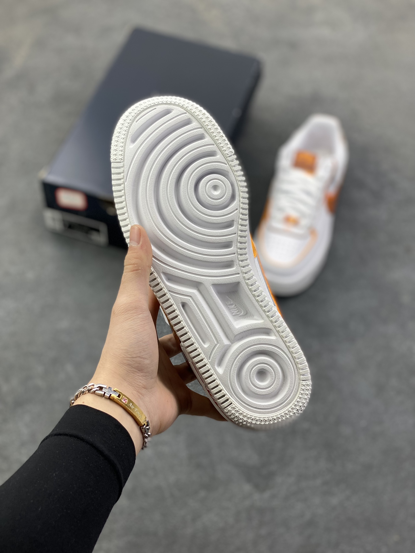 图片[5]-NK Air Force 1 Shadow 轻量增高低帮百搭板鞋\”拼接马卡龙\” 全新少女系解构主义设计双层轻量EVA发泡中底+防滑RB橡胶外圈底鞋底 原楦头原纸板 打造纯正空军版型 专注外贸渠道 全掌内置蜂窝气垫 原盒配件 原厂中底钢印、拉帮完美 货号：CI0919-124 尺码：35.5 36 36.5 37.5 38 38.5 39 40-选品中心