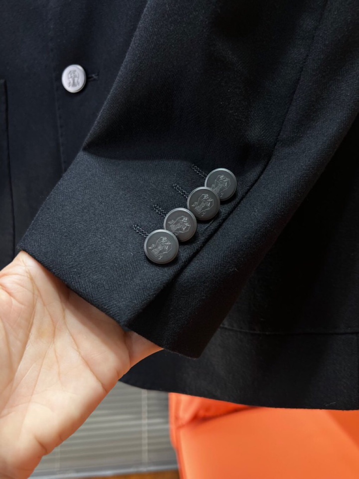 Brunello Cucinelli BC2024新款西服西装单西，高端版本！定制羊毛混纺面料 透气舒适