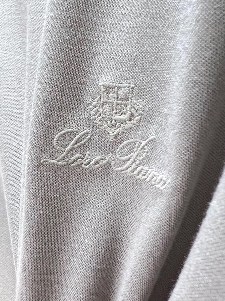 Loro Piana 诺悠翩雅 2025ss 秋冬新品男士羊毛长袖T恤针织圆领衫，高奢内敛低调，轻松驾驭