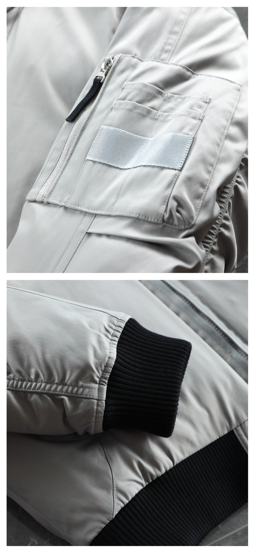 羽绒服 🆕 当92.6%锦纶遇见7.4%氨纶，织出来的不仅是防风面料，更是会呼吸的温暖结界。黑色款像是极