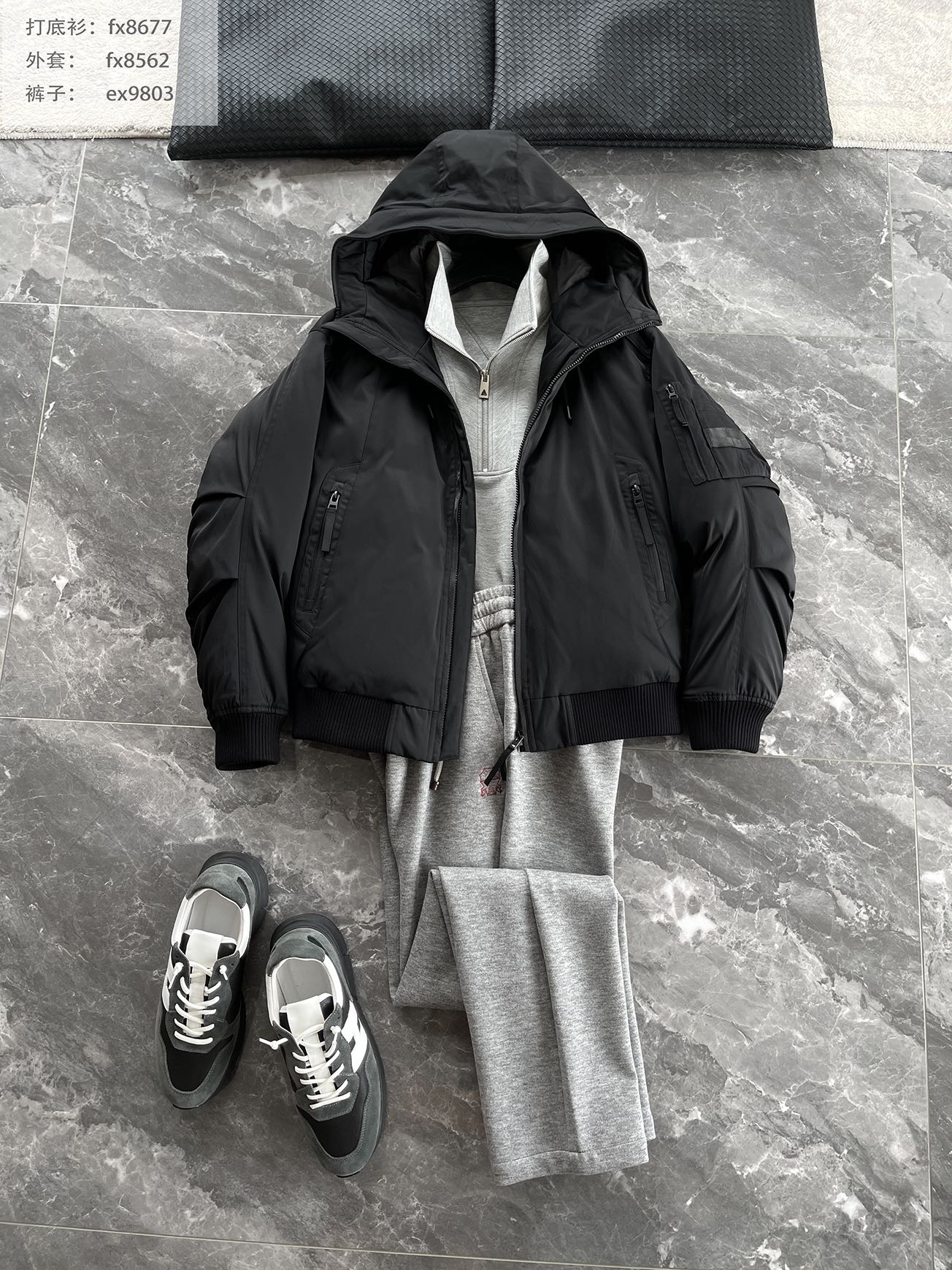 羽绒服 搭配参考