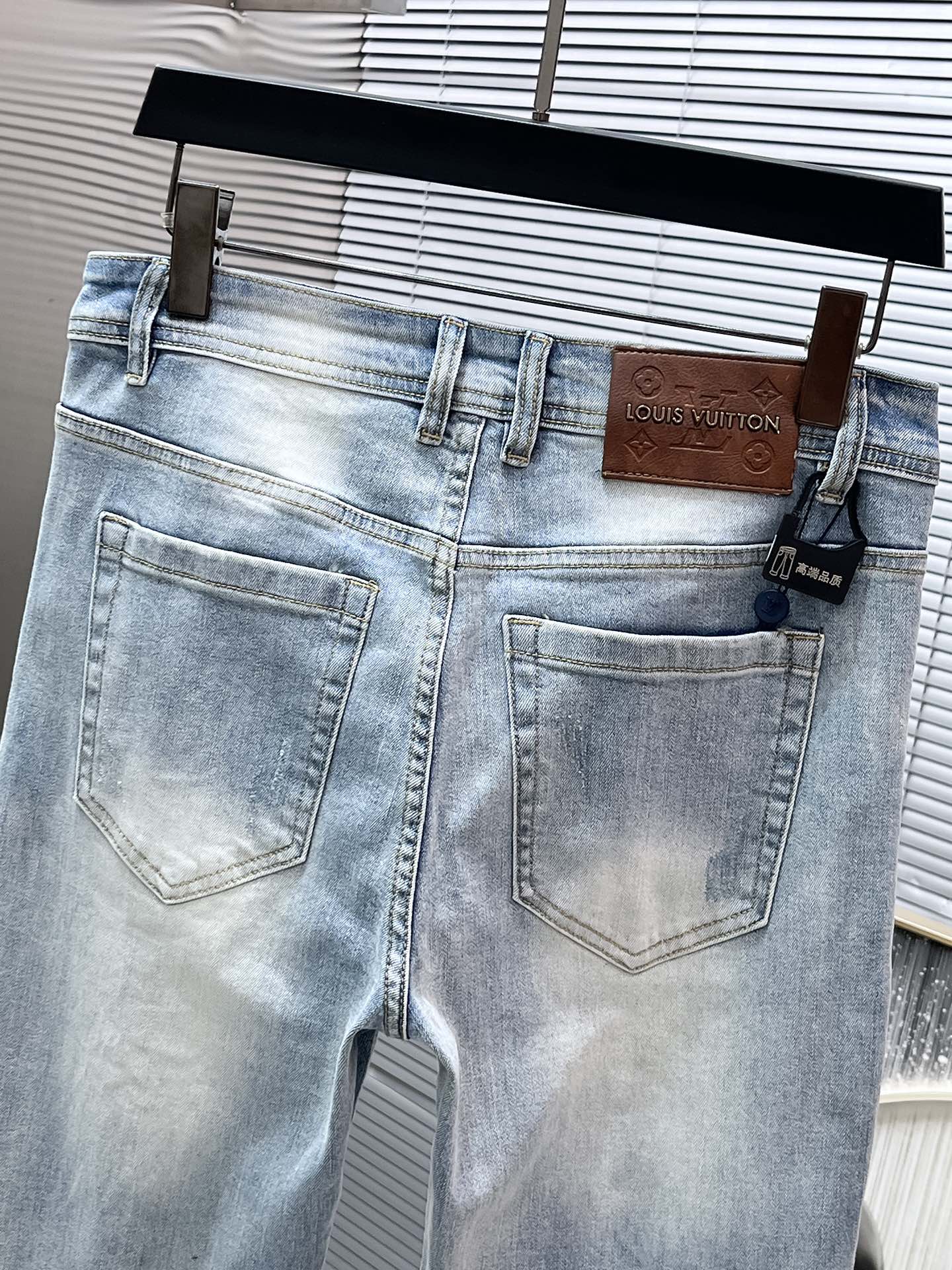 可年后 路易威登 LV 2025ss新款 牛仔裤,版本 7