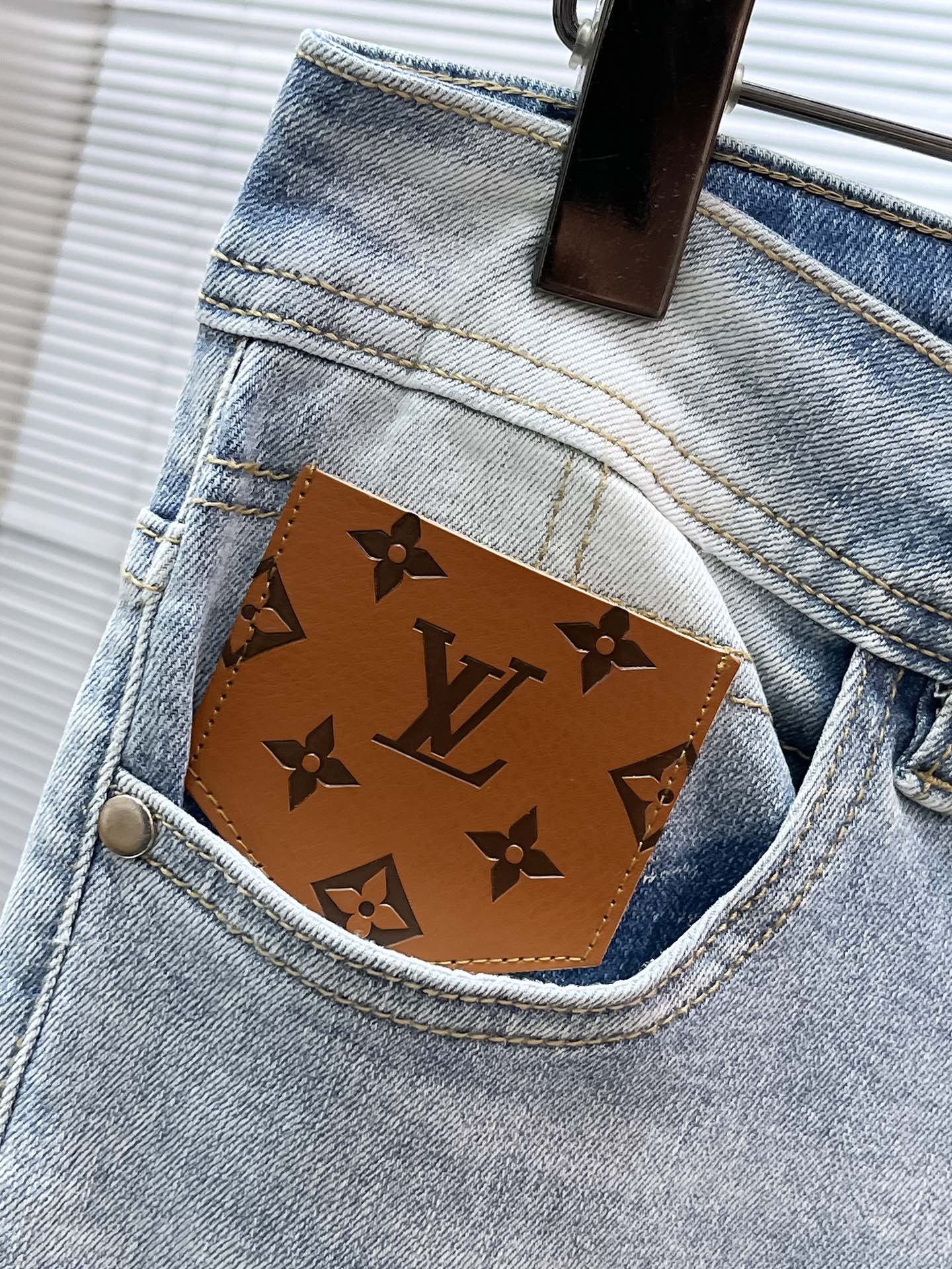 可年后 路易威登 LV 2025ss新款 牛仔裤,版本 5