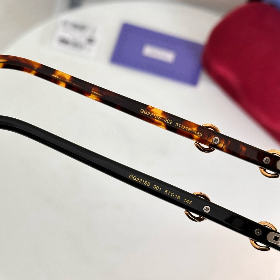 ‼️GUCC*🐝🐝🐝MODEL:GG2215S 🐝🐝🐝SIZE:51口18-145🐝🐝