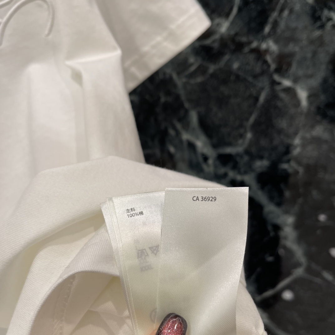 路易 25秋冬新款 刺绣字母短袖T恤 细节有精致刺绣或压花，品牌感满满计 百搭属性超强 无论休闲裤还是牛