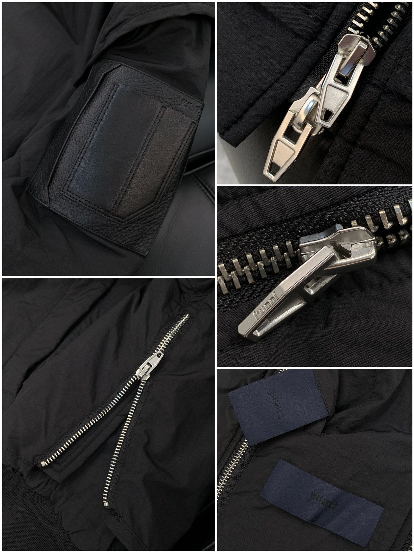 ，JUUN 超级帅气的棉袄…韩国订单…历时三个月才完工！！太复杂。。重磅秋季棉袄新款。JU双层拼接外套 