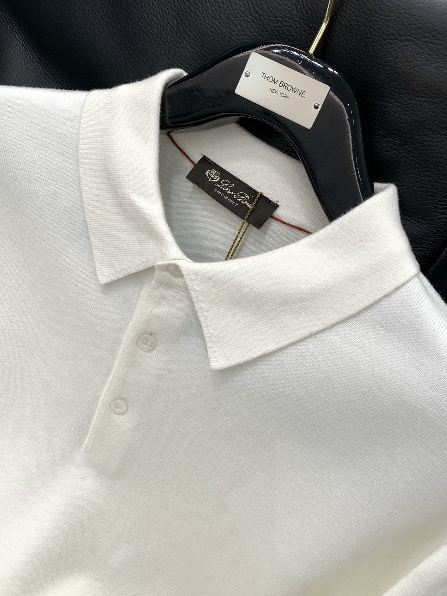 ，Loro Piana(Loro Piana )，冬季最新品，专柜同步有售，原单狠货，时尚休闲羊绒翻领针织毛衣，采用进口