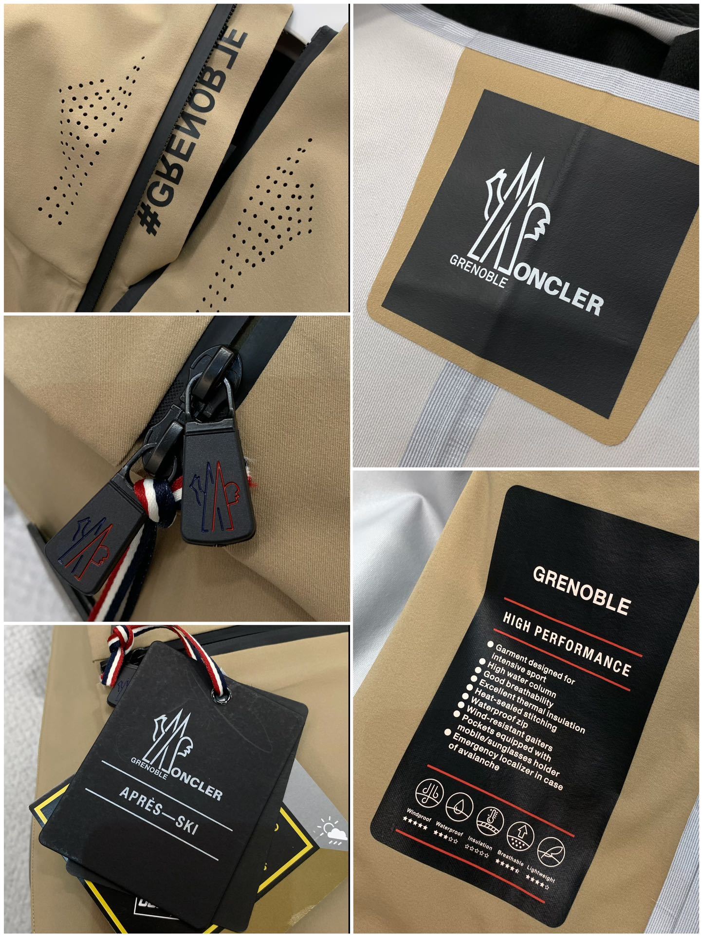 ，Moncler 蒙口，2025秋冬最新品，专柜同步有售，原单狠货，时尚休闲连帽冲锋衣外套，上身舒适！吸