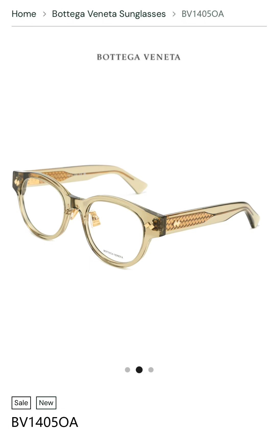 ‼️ 官网图 BOTTEGA VENET*🌟🌟🌟MODEL：BV1405OA🌟🌟🌟SIZE：50口21-