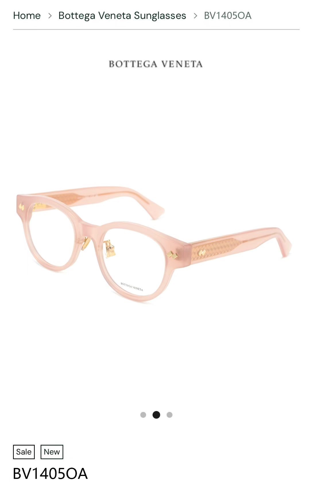 ‼️ 官网图 BOTTEGA VENET*🌟🌟🌟MODEL：BV1405OA🌟🌟🌟SIZE：50口21-