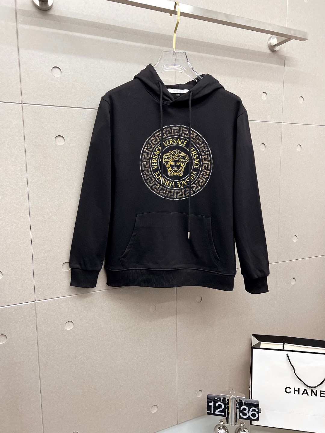 Versace 2025SS Long Sleeve Round Neck Hoodie, Breathable and Comfortable