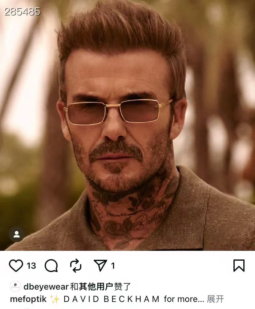‼️ 模特图 DAVID BECKHA*✨✨✨MODEL：DB99/ORIGAMI✨✨✨SIZE：53口