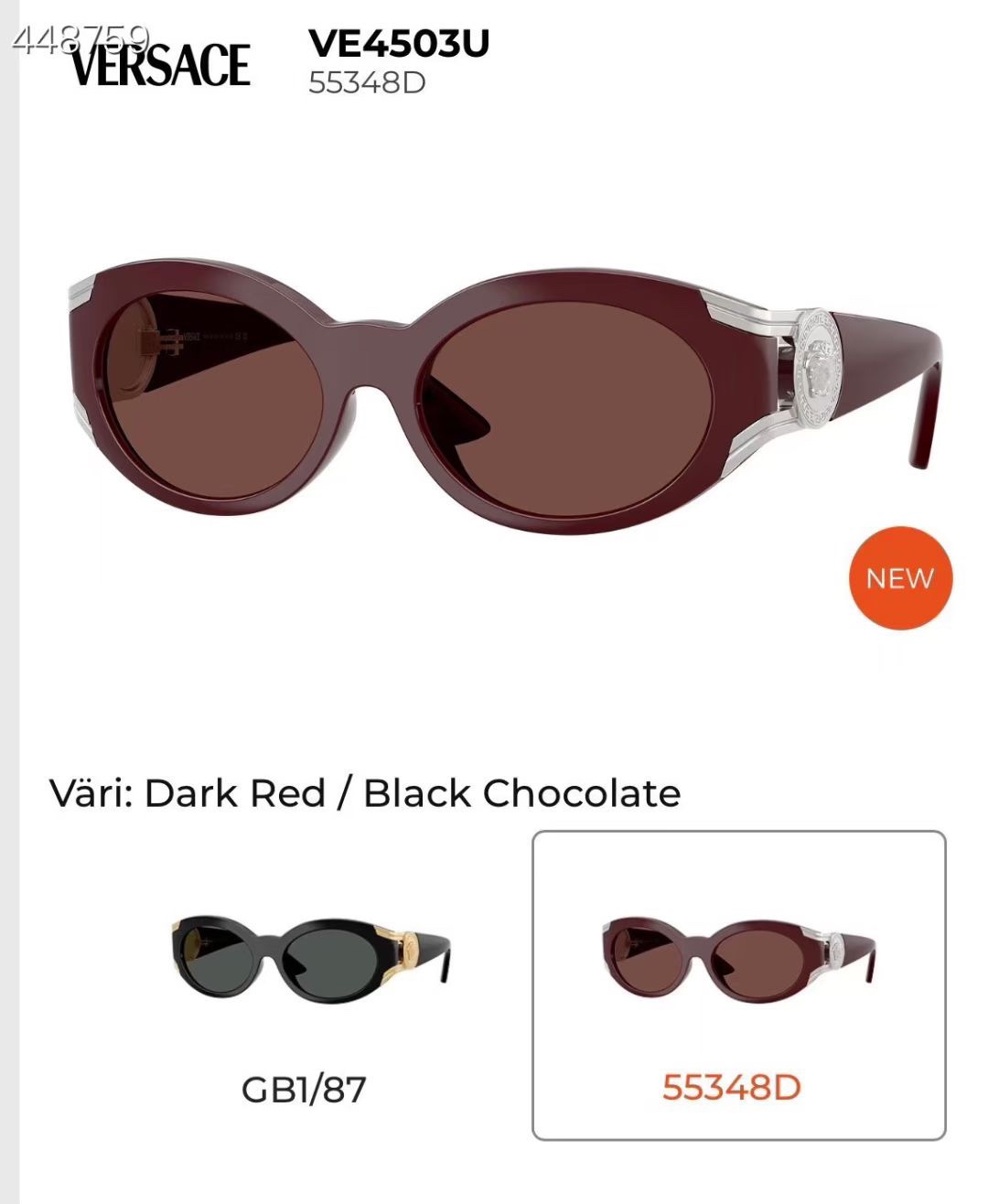 ‼️ 官网图 VERSAC*🌟🌟🌟MODEL：VE4503U🌟🌟🌟SIZE：52口18-145🌟🌟🌟