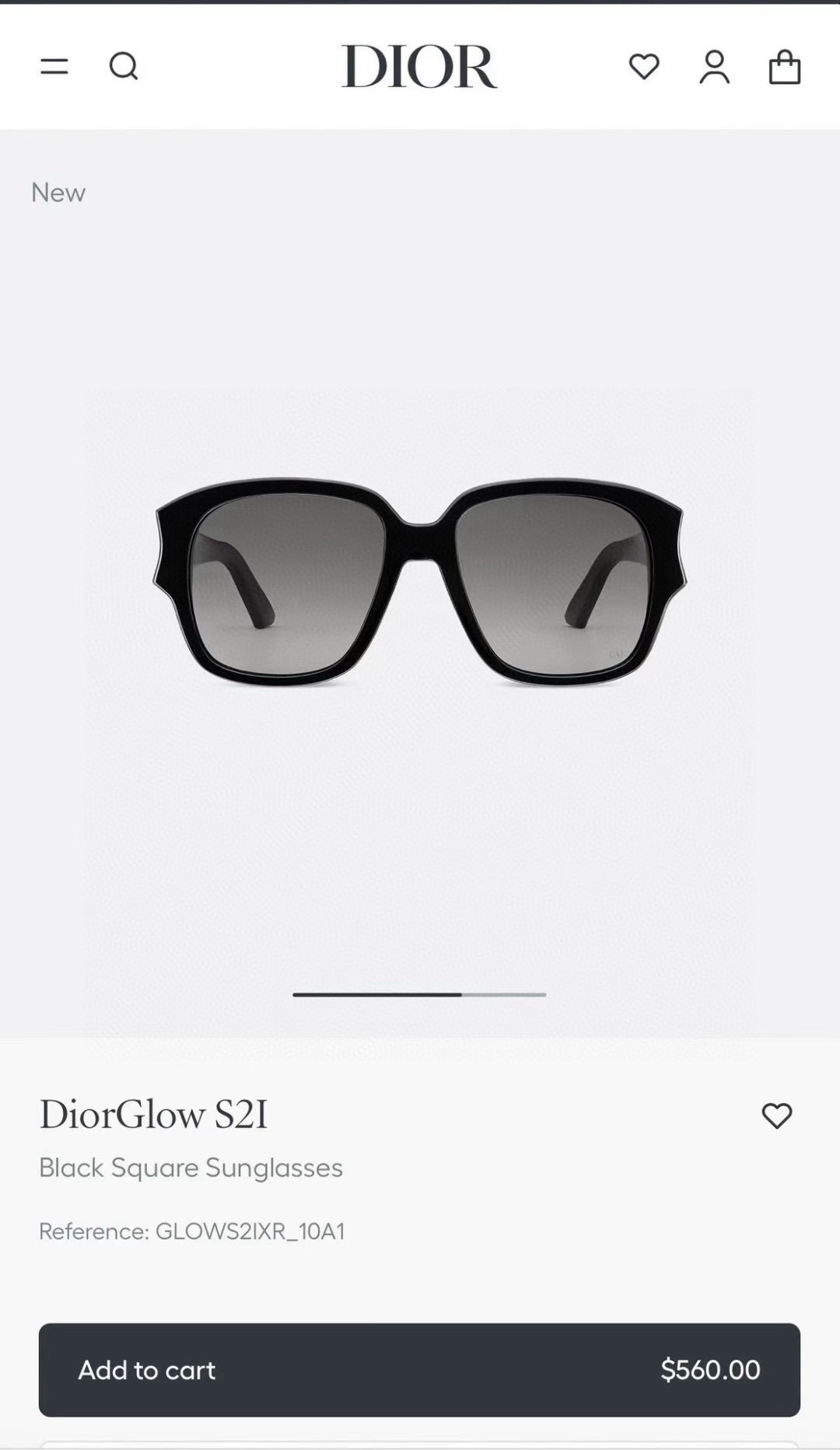 ‼️ 官网图 DiorMODEL：DiorGlowS2FSIZE： 56口16-140