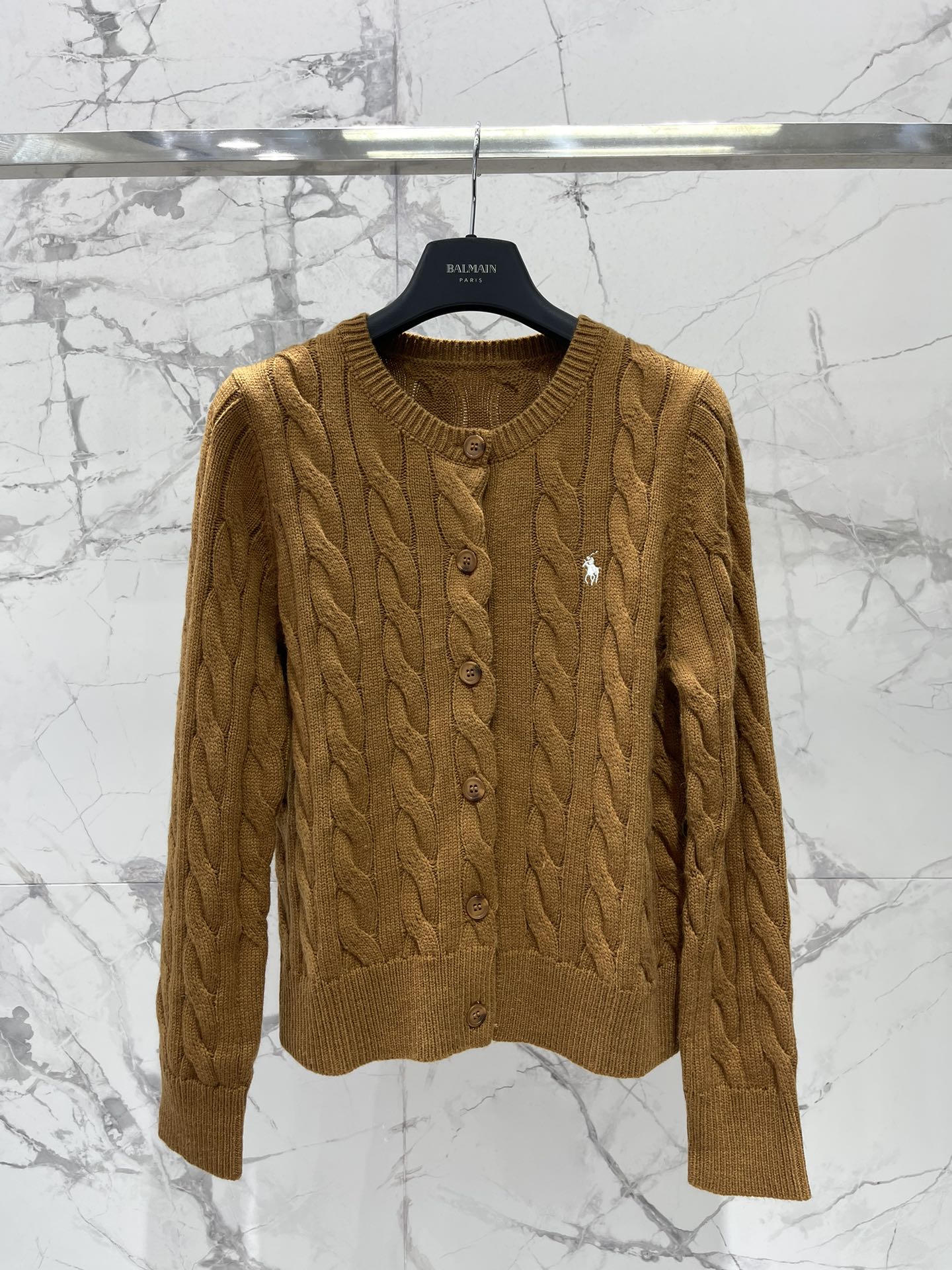 Polo Ralph Lauren Cable-Knit Wool Cardigan: Timeless Style & Comfort