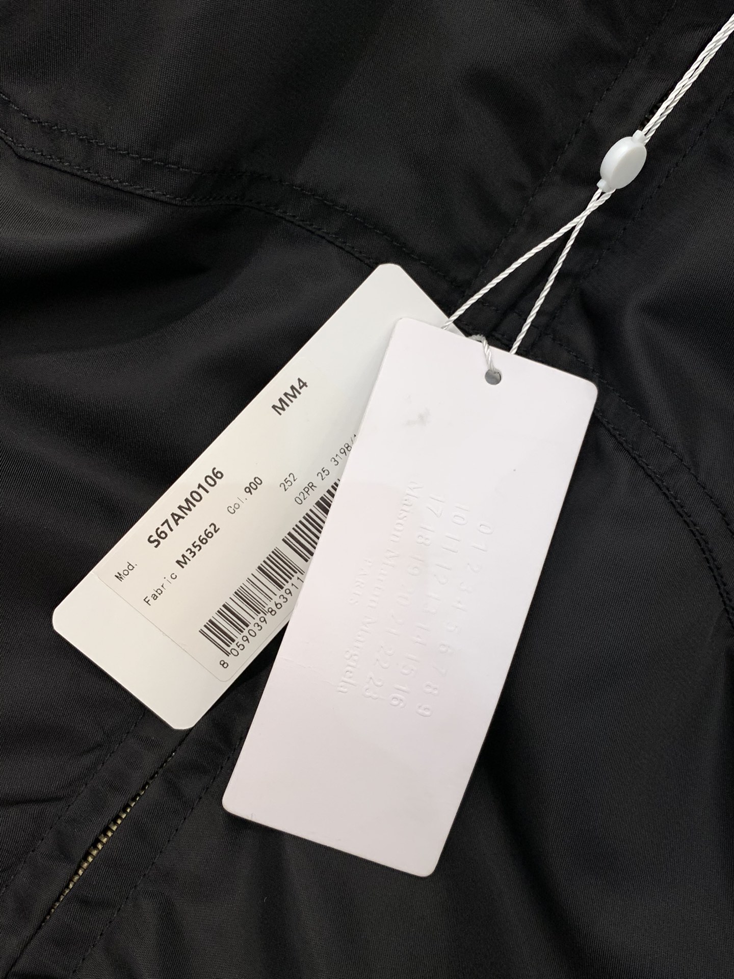 ，Maison Margiela 25FW 马吉拉四角缝线新款宽松夹克棉服外套原版2W购入 1:1深度还