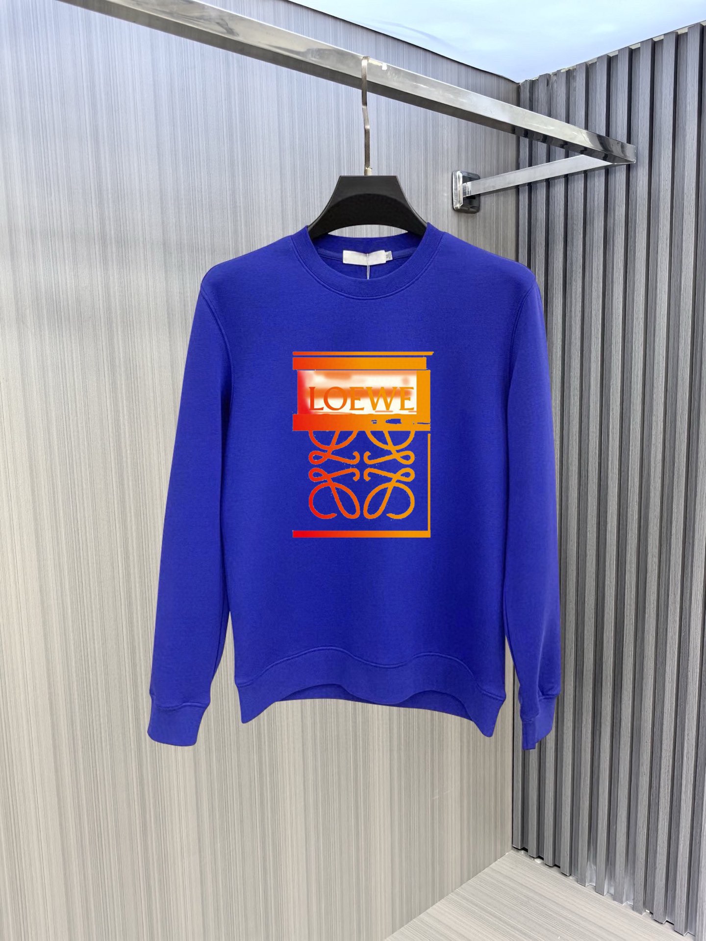 Loewe 2025SS Long Sleeve Crew Neck Sweatshirt - Breathable and Comfortable