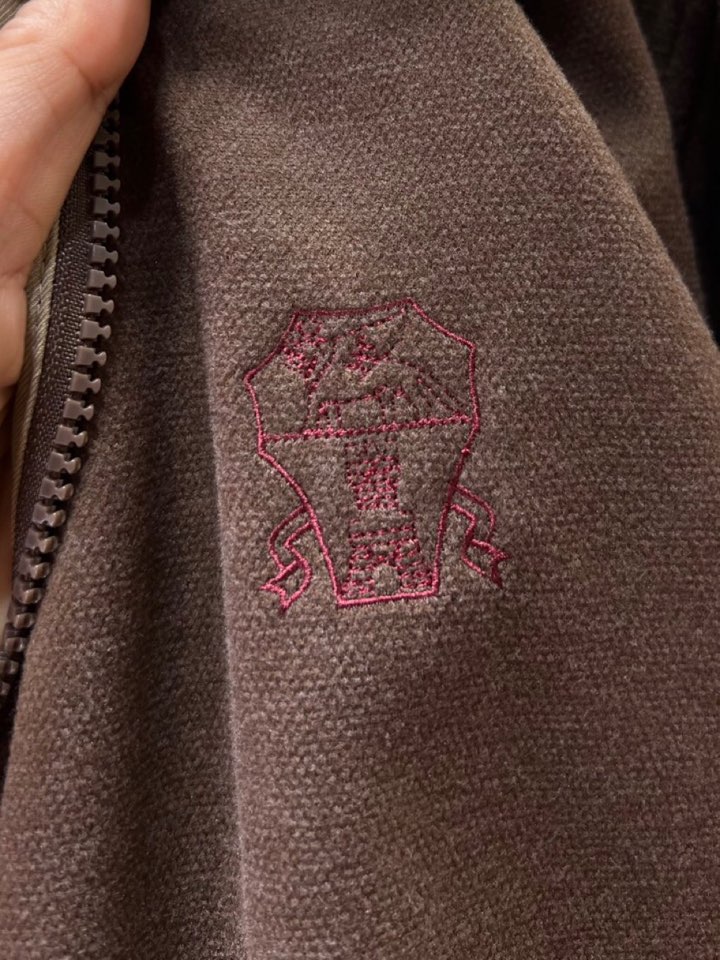 Brunello Cucinelli BC 2025ss 秋冬新品男士针织羊毛双面连帽夹克外套，高奢内敛