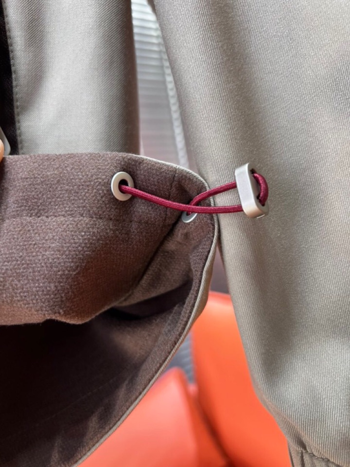 Brunello Cucinelli BC 2025ss 秋冬新品男士针织羊毛双面连帽夹克外套，高奢内敛