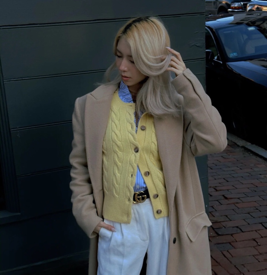 拉夫劳伦 🌺女款🌺 25官网秋冬季最新款立体扭花开衫毛衣，同步在售爆款！特供羊毛混纺面料.手感舒适.可直