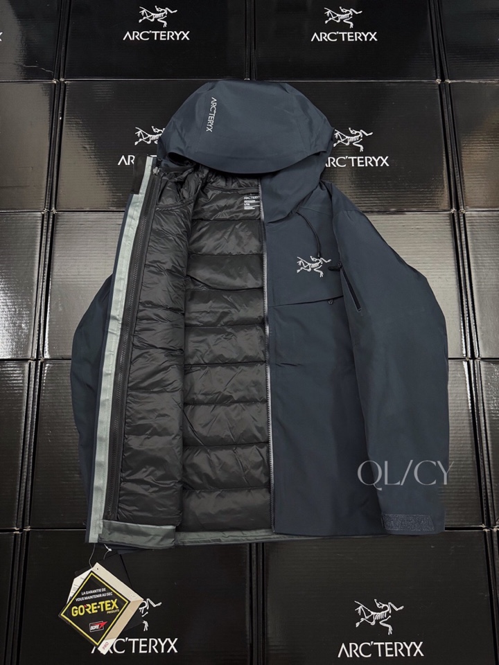 (Arcteryx）始祖鸟男女同款情侣款羽绒服，Macai Jacket买菜三合一羽绒服情侣款买菜可拆卸