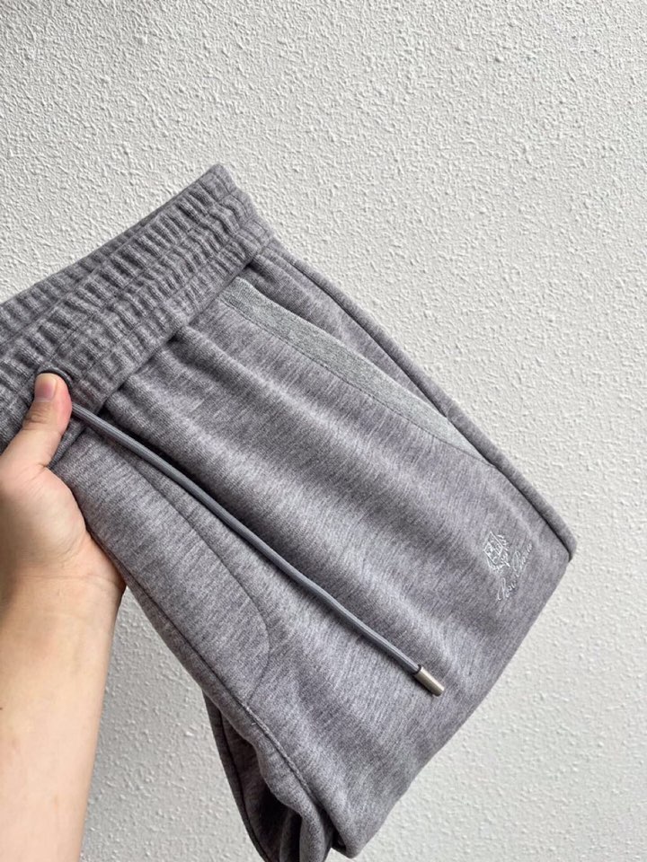 Loro Piana 诺悠翩雅lP🆕 秋冬 全品相订单，保暖有型 黄金配比 羊绒蛋白混纺松紧腰直脚休闲裤