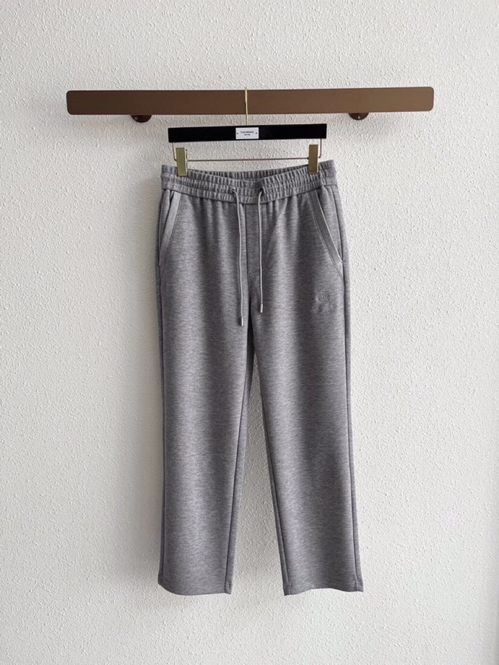 Loro Piana 诺悠翩雅lP🆕 秋冬 全品相订单，保暖有型 黄金配比 羊绒蛋白混纺松紧腰直脚休闲裤