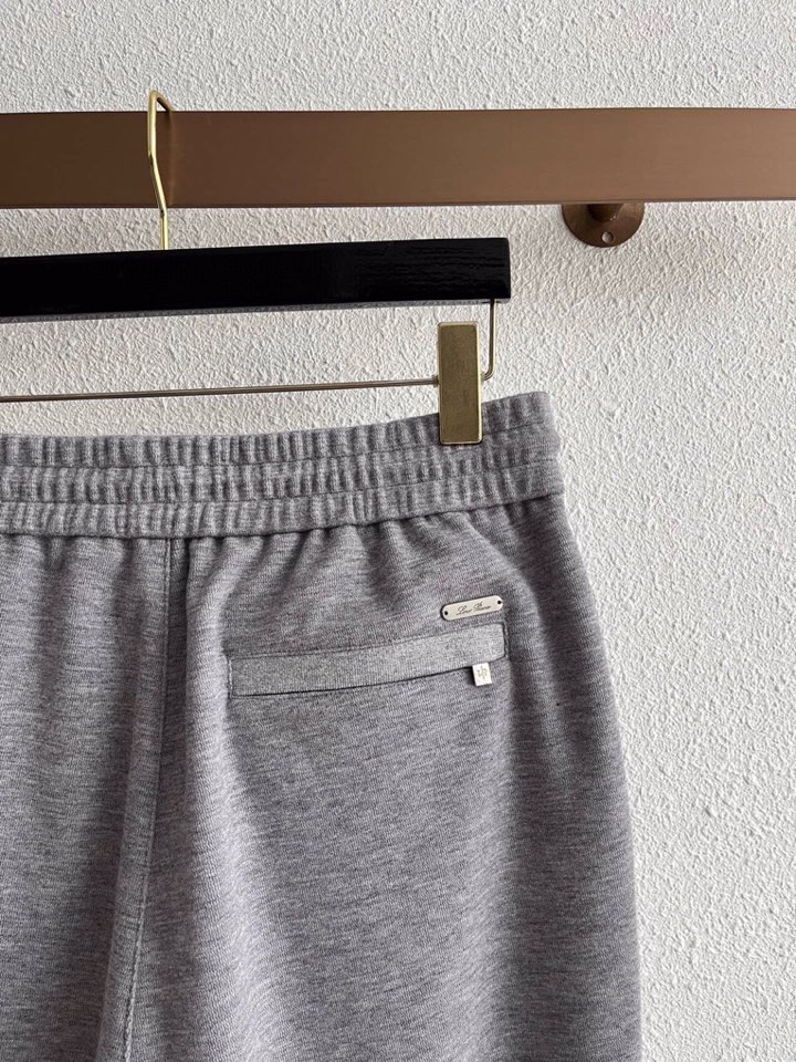 Loro Piana 诺悠翩雅lP🆕 秋冬 全品相订单，保暖有型 黄金配比 羊绒蛋白混纺松紧腰直脚休闲裤