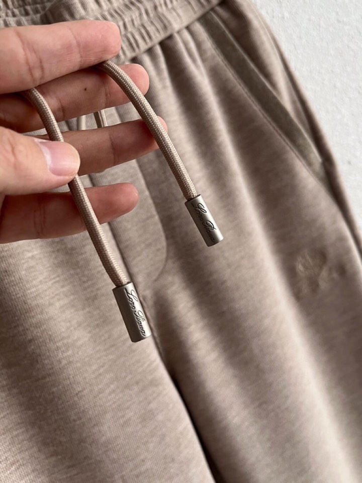 Loro Piana 诺悠翩雅lP🆕 秋冬 全品相订单，保暖有型 黄金配比 羊绒蛋白混纺松紧腰直脚休闲裤