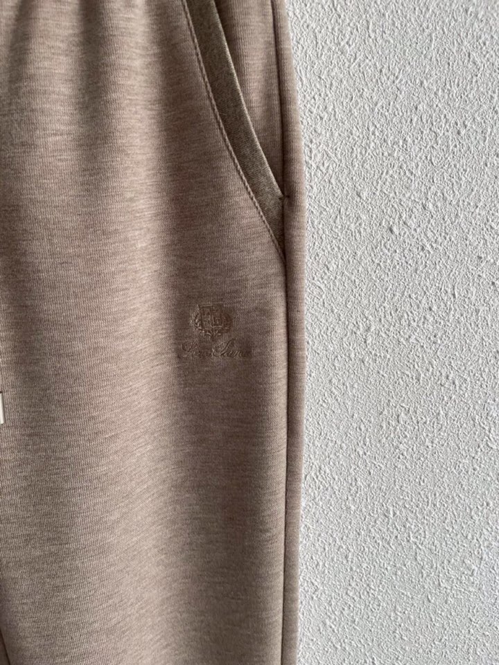 Loro Piana 诺悠翩雅lP🆕 秋冬 全品相订单，保暖有型 黄金配比 羊绒蛋白混纺松紧腰直脚休闲裤