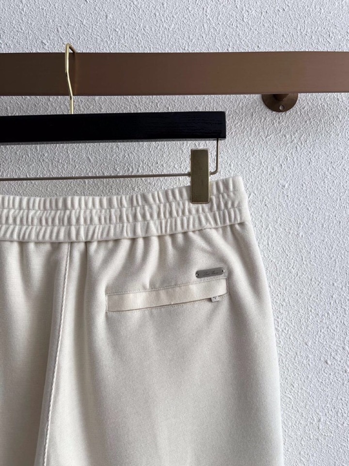 Loro Piana 诺悠翩雅lP🆕 秋冬 全品相订单，保暖有型 黄金配比 羊绒蛋白混纺松紧腰直脚休闲裤