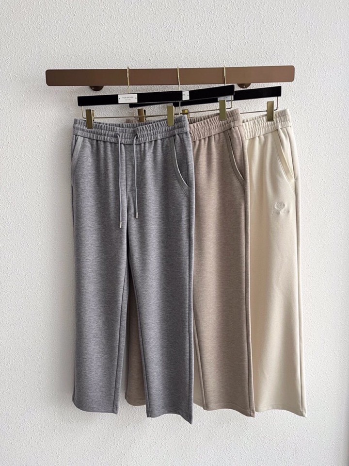 Loro Piana 诺悠翩雅lP🆕 秋冬 全品相订单，保暖有型 黄金配比 羊绒蛋白混纺松紧腰直脚休闲裤