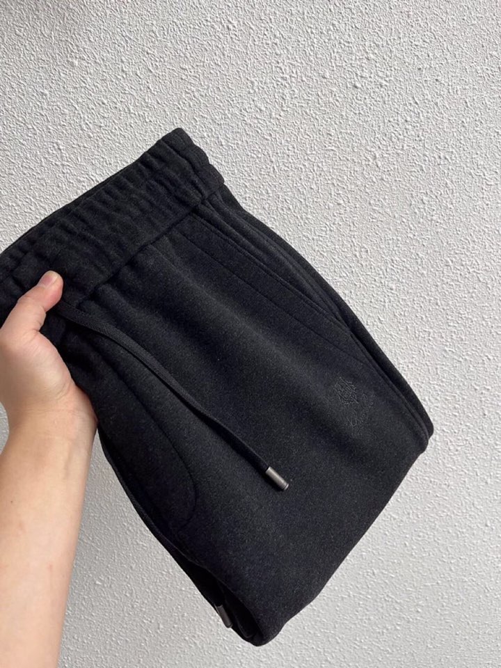 Loro Piana 诺悠翩雅lP🆕 秋冬全品相订单，保暖有型 黄金配比 羊绒蛋白混纺松紧腰直脚休闲裤 