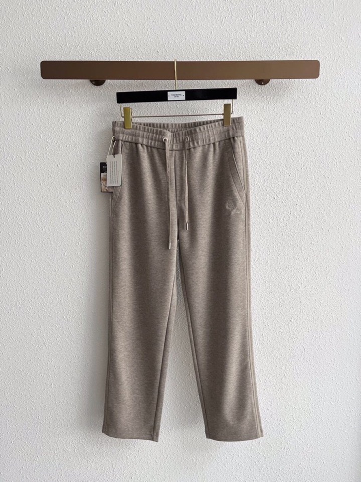 Loro Piana 诺悠翩雅lP🆕 秋冬全品相订单，保暖有型 黄金配比 羊绒蛋白混纺松紧腰直脚休闲裤 