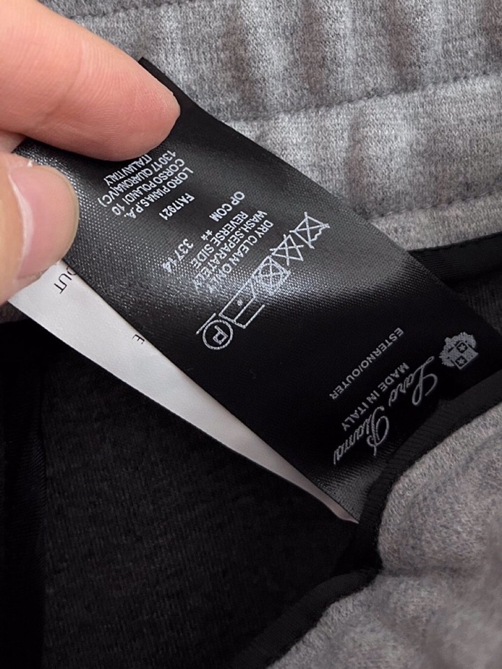 Loro Piana 诺悠翩雅lP🆕 秋冬全品相订单，保暖有型 黄金配比 羊绒蛋白混纺松紧腰直脚休闲裤 