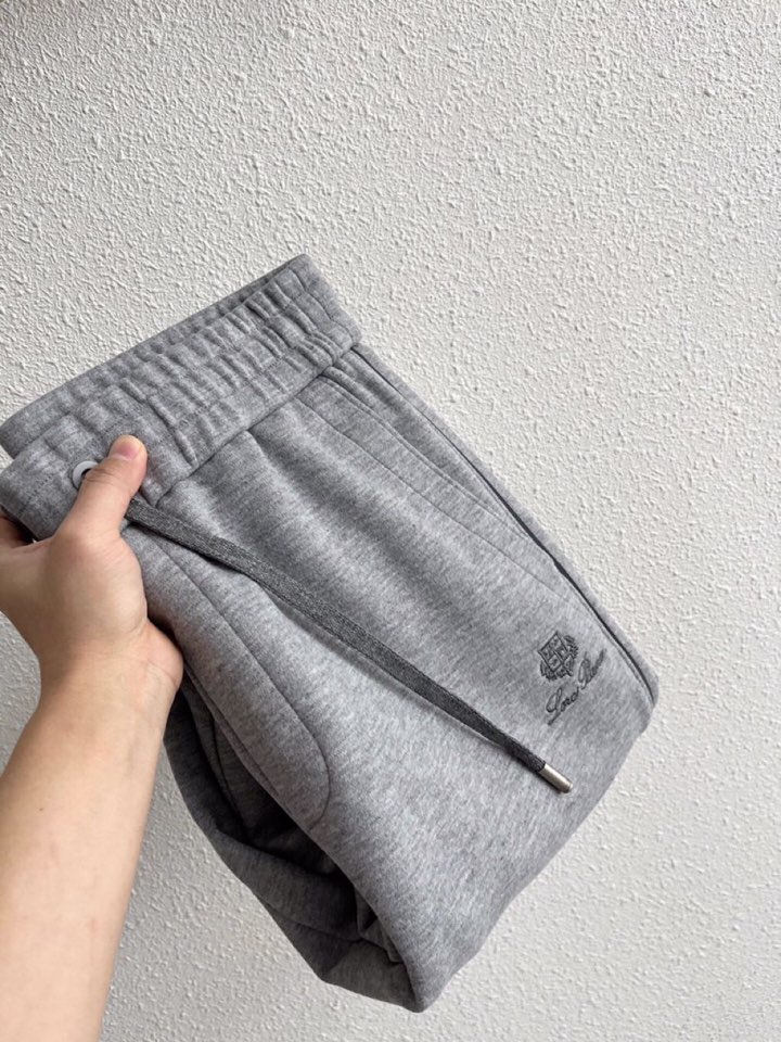 Loro Piana 诺悠翩雅lP🆕 秋冬全品相订单，保暖有型 黄金配比 羊绒蛋白混纺松紧腰直脚休闲裤 