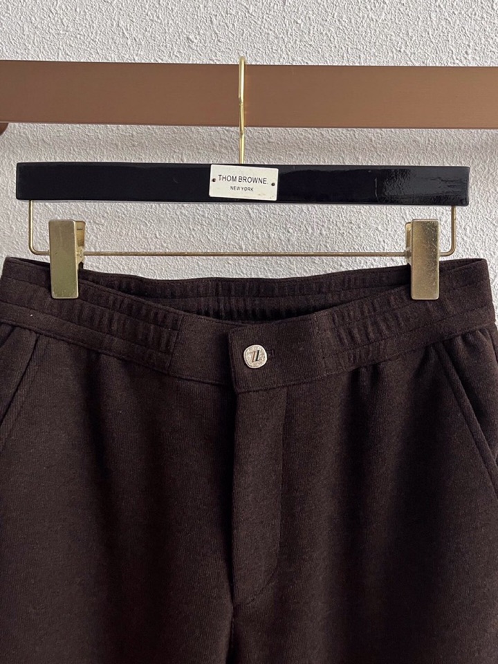 Loro Piana 诺悠翩雅lP🆕 秋冬全品相订单，保暖有型 黄金配比 羊绒蛋白混纺松紧腰直脚休闲裤 