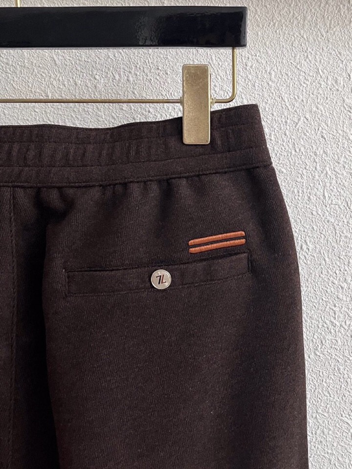 Loro Piana 诺悠翩雅lP🆕 秋冬全品相订单，保暖有型 黄金配比 羊绒蛋白混纺松紧腰直脚休闲裤 