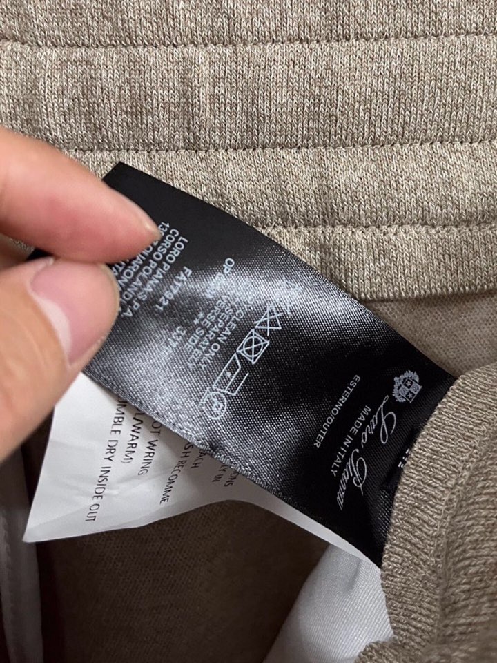 Loro Piana 诺悠翩雅lP🆕 秋冬 全品相订单，保暖有型 羊毛呢混纺松紧腰直脚休闲裤 经典百搭 