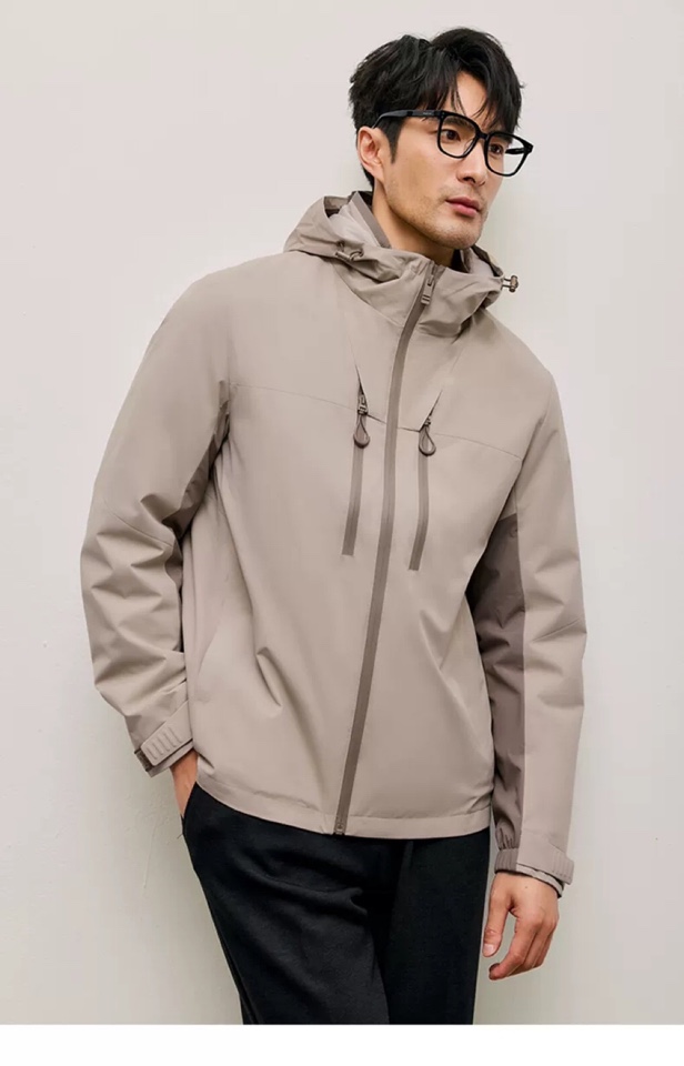 Ermenegildo Zegna 杰尼亚2025秋冬新款爆款连帽羽绒服；二色齐发；新国标90白鸭绒；轻