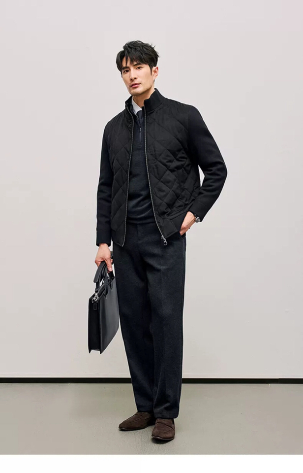 Loro Piana 诺悠翩雅lP🆕 爆款休闲立领夹克三色齐发，金纺羊毛面料；简约高端；手感舒适柔软；上