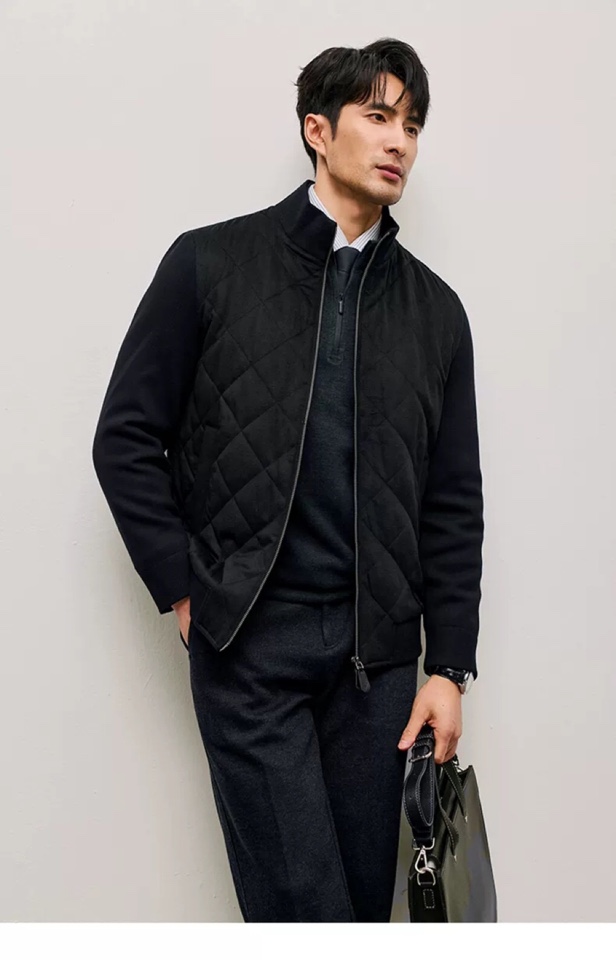 Loro Piana 诺悠翩雅lP🆕 爆款休闲立领夹克三色齐发，金纺羊毛面料；简约高端；手感舒适柔软；上