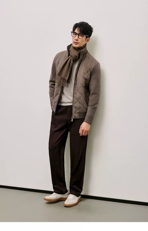 Loro Piana 诺悠翩雅lP🆕 爆款休闲立领夹克三色齐发，金纺羊毛面料；简约高端；手感舒适柔软；上